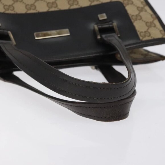 GUCCI GG Canvas Tote Bag Beige - Picture 9 of 13